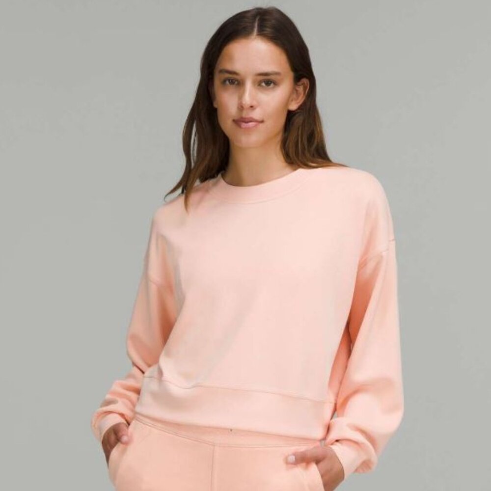 Lululemon Perfectly Oversized Cropped Crew *Softstreme